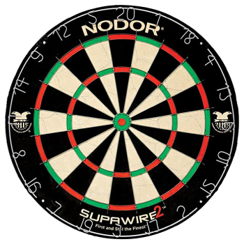 Nodor Supawire 2 Regulation-Size Bristle Dartboard Review