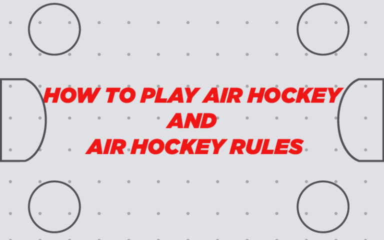 How To Play Air Hockey And Air Hockey Rules