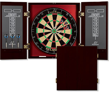 EastPoint Sports Bristle dartboard and cabinet set review