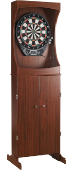 Hathaway Centerpoint solid wood dartboard cabinet set review