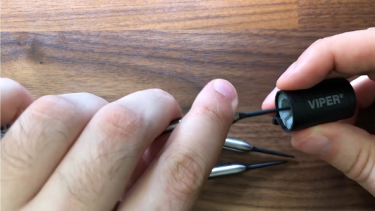 How to sharpen darts with a sharpener
