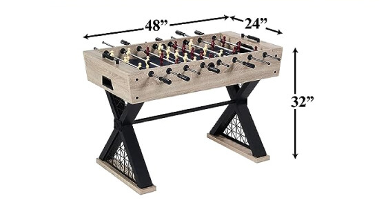 Things to Consider When Choosing Foosball Table Size