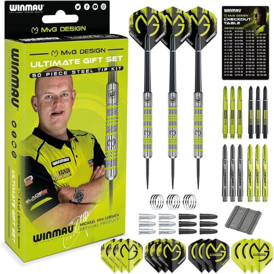 Overview of winmau mvg darts