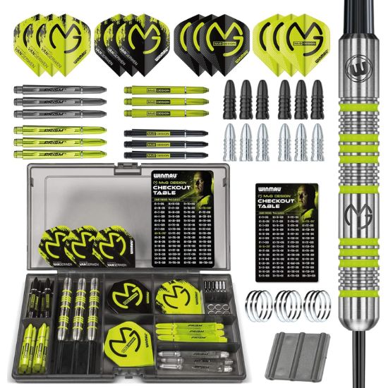 What's Included in winmau mvg darts
